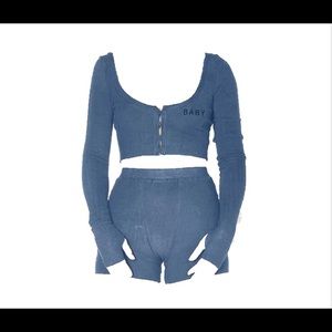 BRAND NEW Matching Ribbed Set